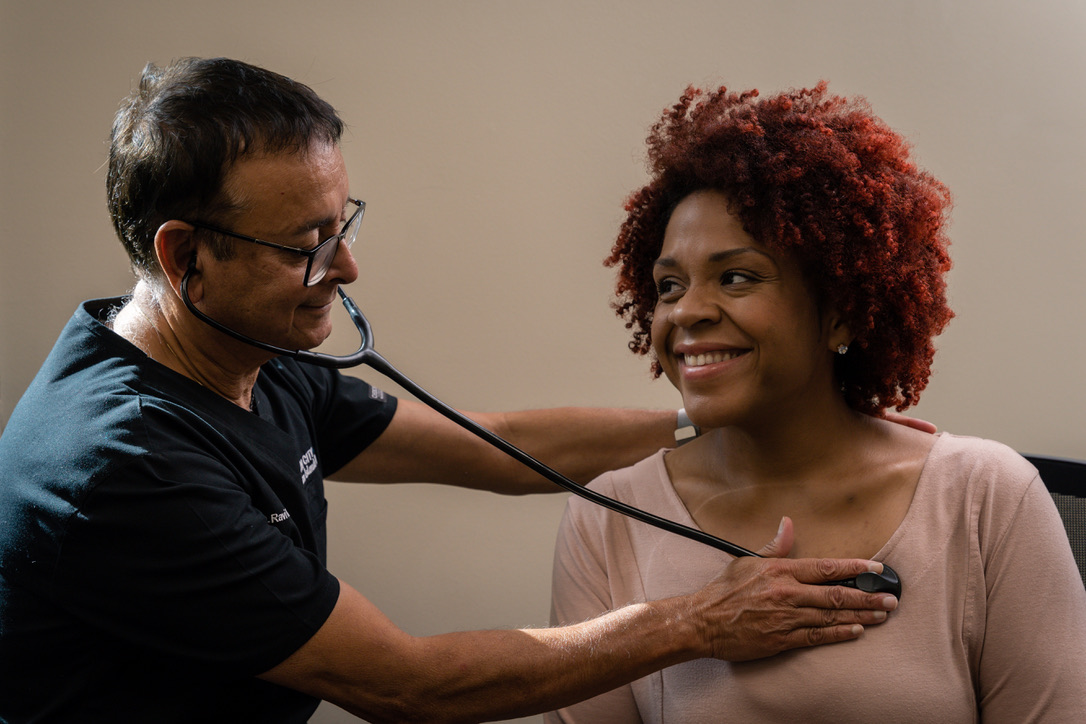 Surgical team in theatre