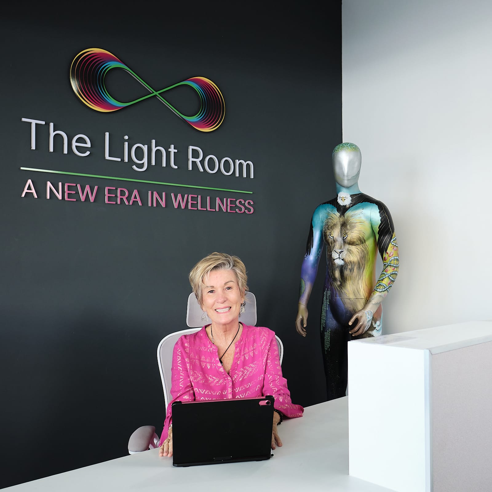 The Light Room front desk